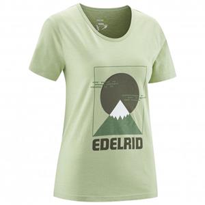 Edelrid  Women's Highball T-Shirt V - T-shirt, groen