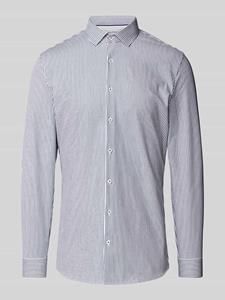 OLYMP No. Six Dynamic flex shirt van 24/Seven Super slim fit zakelijk overhemd van twill