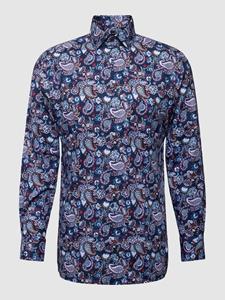 Olymp Modern fit zakelijk overhemd met paisleymotief
