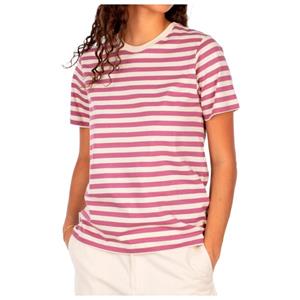 Iriedaily  Women's Stripe Basic Tee - T-shirt, roze