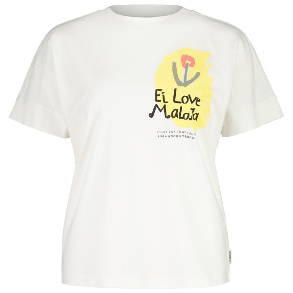 Maloja  Women's LenzerhornM. - T-shirt, wit