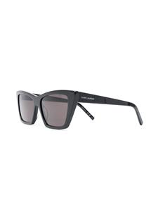 Saint Laurent Eyewear Zonnebril met logoprint - Zwart