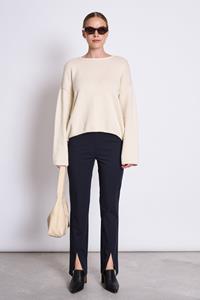 JAN N JUNE JAN 'N JUNE Damen vegan Schlitzhosen Rhue Schwarz