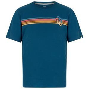 Sherpa  Retro Knot Tee - T-shirt, blauw