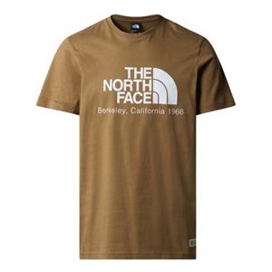 The North Face Berkeley California S/S T-Shirt Heren Utility Brown