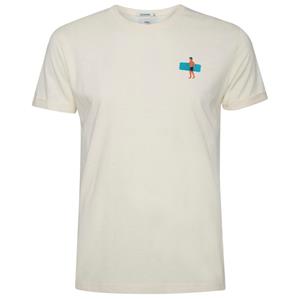 GreenBomb T-Shirt GREENBOMB Bio-Herren-T-Shirt 'Airbed' mit Roll-Up-