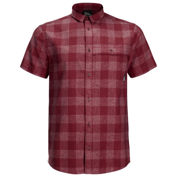 Jack Wolfskin  Highlands Shirt - Overhemd, rood
