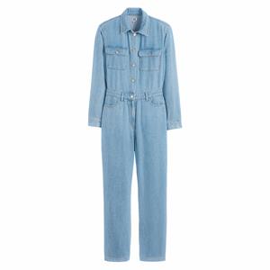LA REDOUTE COLLECTIONS Denim jumpsuit, in lyocell en viscose