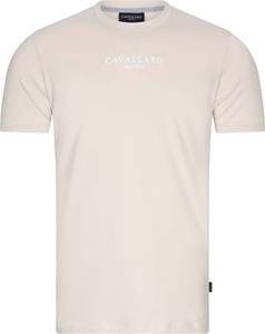 Cavallaro Napoli Cavallaro Bari T-Shirt Logo Ecru