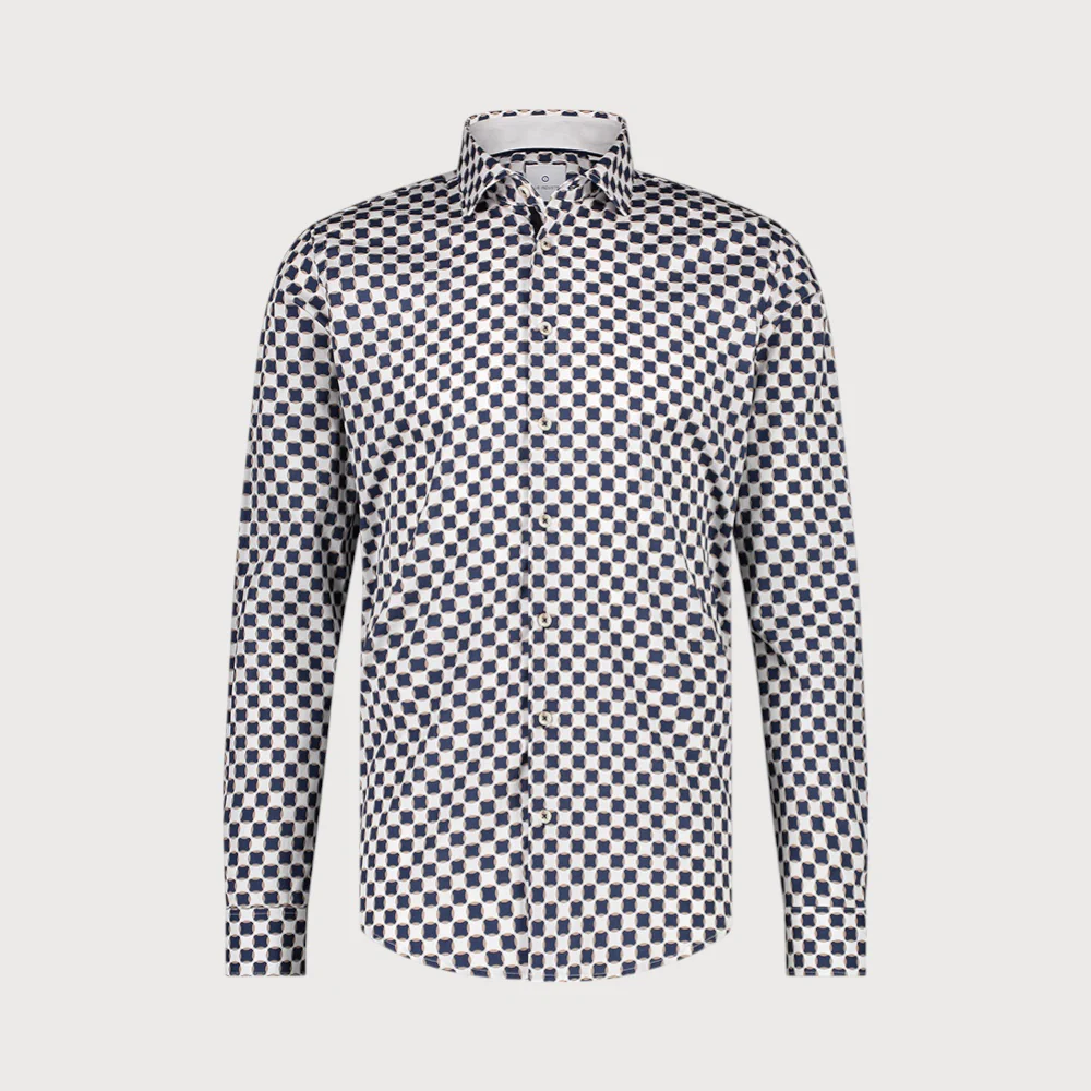 Blue Industry Cotton stretch overhemd |