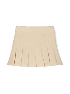 balmainkids Balmain Kids Wollen plooirok - Beige