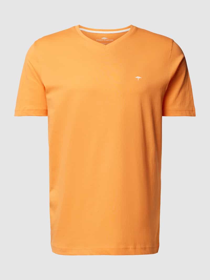 FYNCH-HATTON T-shirt met V-hals