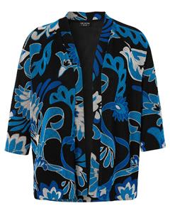 VIA APPIA DUE Strickjacke mit Allover Print und 3/4 Arm