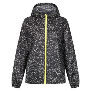 Regatta Dames/Dames Orla Kiely Pack-It bedrukte waterdichte jas (Bessen Bubble Zwart)
