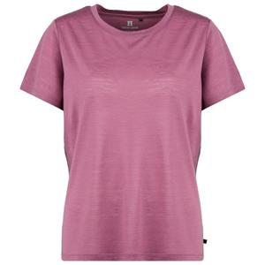 Heber Peak  Women's MerinoMix150 PineconeHe. T-Shirt - Merinoshirt, roze
