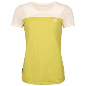 Ortovox  Women's 150 Cool Logo T-Shirt - Merinoshirt, geel
