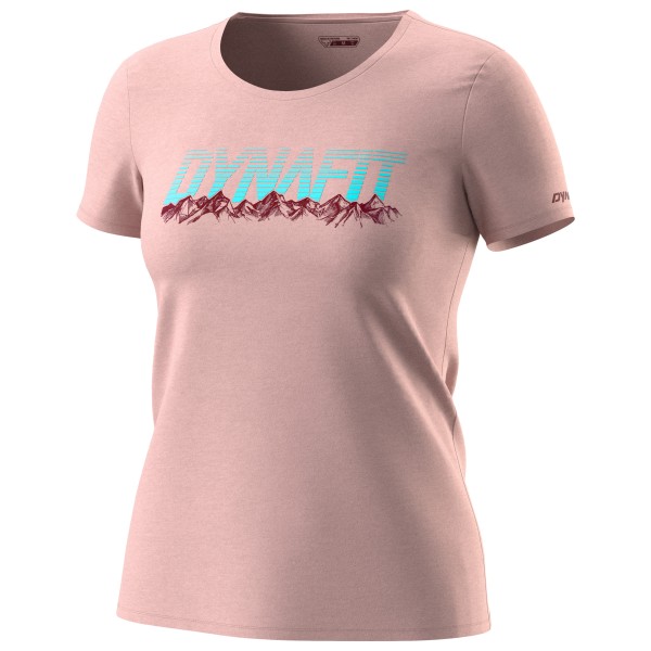 Dynafit  Women's Graphic Cotton S/S Tee - T-shirt, roze