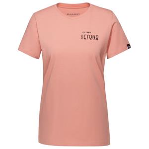 Mammut  Women's Massone T-Shirt Dreaming - T-shirt, roze