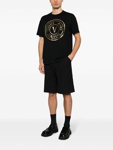 Versace Jeans Couture T-shirt met logoprint - Zwart