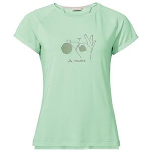 VAUDE T-Shirt Women's Cyclist 2 T-Shirt (1-tlg) Grüner Knopf
