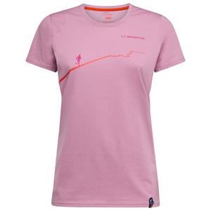 La Sportiva - Women's Trail - T-shirt, roze