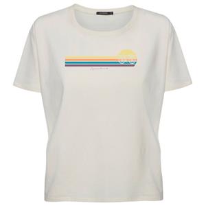 GreenBomb T-Shirt GREENBOMB Bio-Damen-T-Shirt 'Sundown' weit geschni
