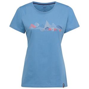 La sportiva  Women's Peaks - T-shirt, blauw