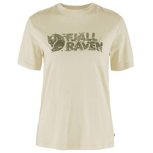 Fjällräven  Women's Lush Logo T-Shirt - T-shirt, beige