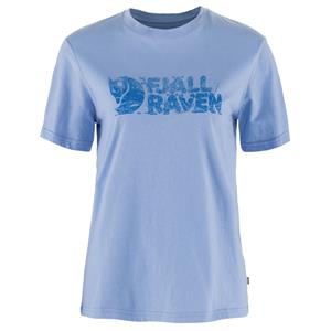 Fjällräven Damen T-Shirt Lush Logo T-Shirt W ultramarine, Gr. L