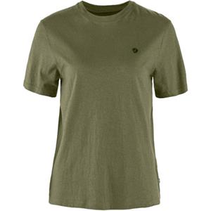 Fjällräven  Women's Hemp Blend T-Shirt - T-shirt, olijfgroen