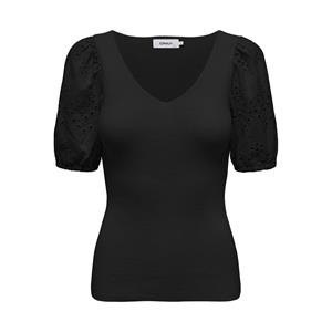 Only Female Truien Onlchrissia Life 2/4 Mix V-neck Knt 15318051