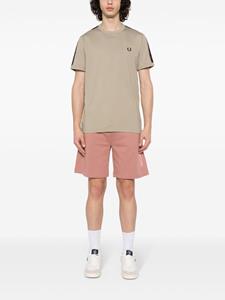 Fred Perry Contrast Tape Ringer T-Shirt - Groen