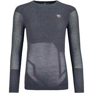 Ortovox  Women's Merino Thermovent L/S - Thermo-ondergoed, blauw/grijs