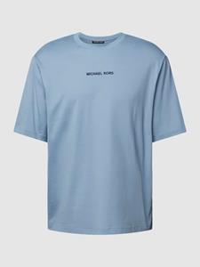 Michael Kors T-shirt met labelstitching, model 'VICTORY'