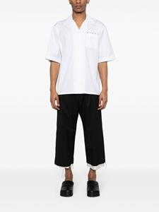 Marni Overhemd met logoprint - Wit