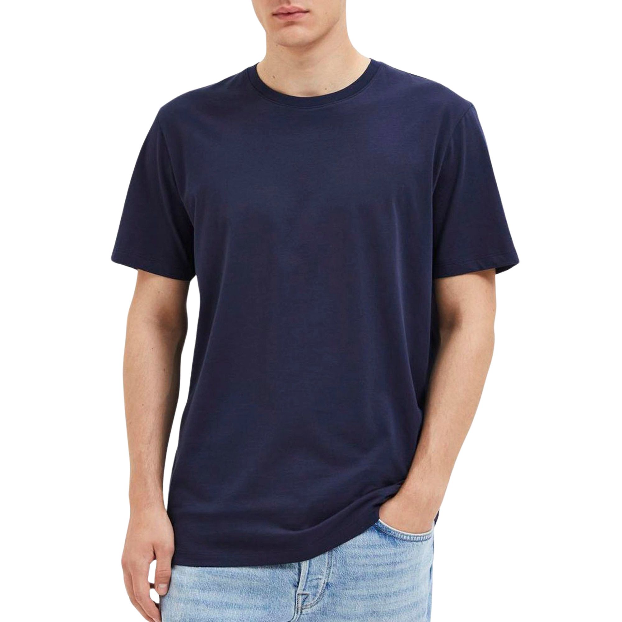 SELECTED HOMME T-Shirt "SLHASPEN SS O-NECK TEE NOOS"