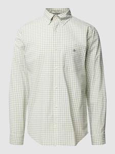 Gant Langarmhemd "Regular Fit Gingham Popeline Hemd strapazierfähig pflegeleicht kariert"