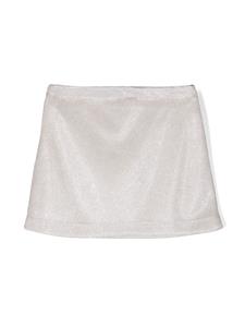 chiaraferragnikids Chiara Ferragni Kids A-lijn rok met glitter - Goud