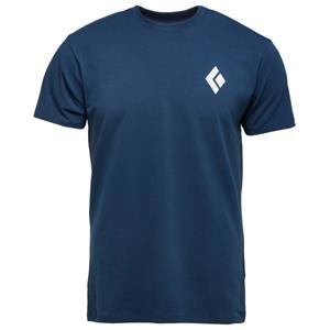 Black Diamond  S/S Equipment For Alpinist Tee - T-shirt, blauw