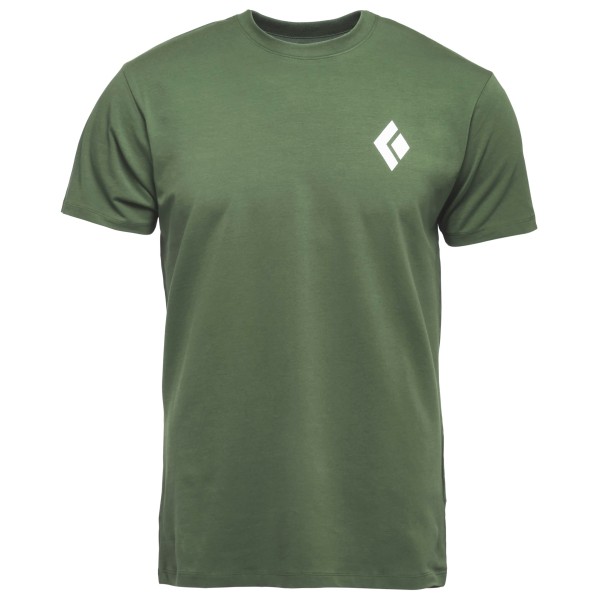 Black Diamond  S/S Equipment For Alpinist Tee - T-shirt, olijfgroen