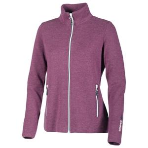 Ivanhoe of Sweden  Women's Hedda Full Zip - Merinovest, purper