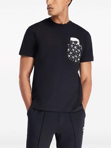Karl Lagerfeld T-shirt met print - Zwart