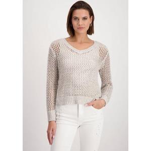 Monari Kapuzenpullover Pullover, peanut