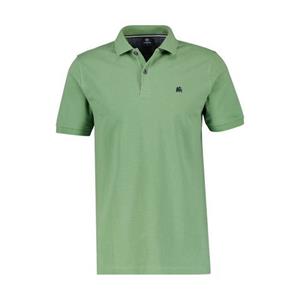 LERROS Kurzarmshirt mit Logostickerei auf der Brust
