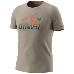 Dynafit - Transalper Graphic S/S Tee - Sportshirt, grijs