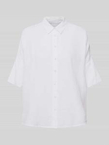 Emily Van den Bergh Linnen blouse met doorknoopsluiting