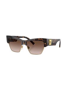 dolce&gabbanaeyewear Dolce & Gabbana Eyewear Zonnebril met cat-eye montuur - Groen