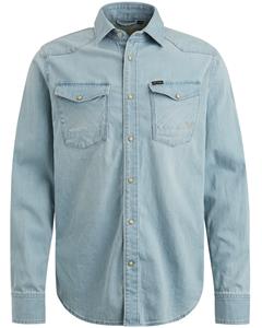 PME LEGEND Jeanshemd Herren Jeanshemd Langarm (1-tlg)