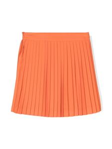 mimisol Mi Mi Sol Geplooide crêpe mini-rok - Oranje
