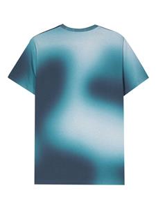 Fred Perry Katoenen T-shirt met geborduurd logo - Blauw